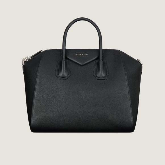 Givenchy Antigona Medium Bag Black Grained Leather - Picture 1 of 1